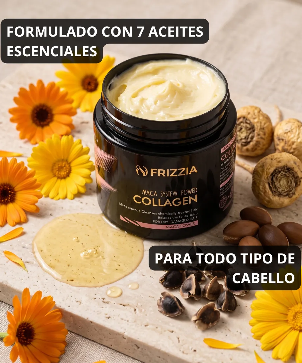 Mascarilla de Colageno FRIZZIA 16.9oz vista 2