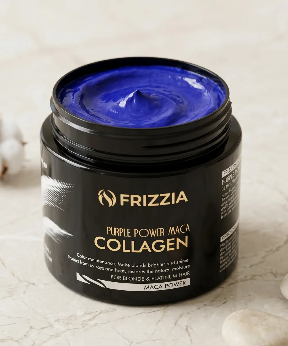 Mascacriia de colageno Purpura Frizzia 16.9oz